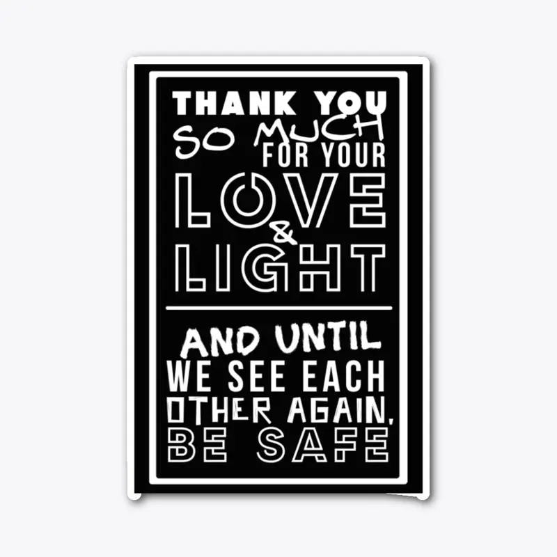 Nappy | Love + Light Sticker